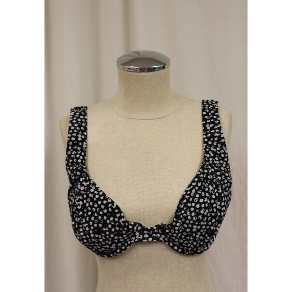 Volcom Bra XL Underwire. Black and White - Picture 1 of 5